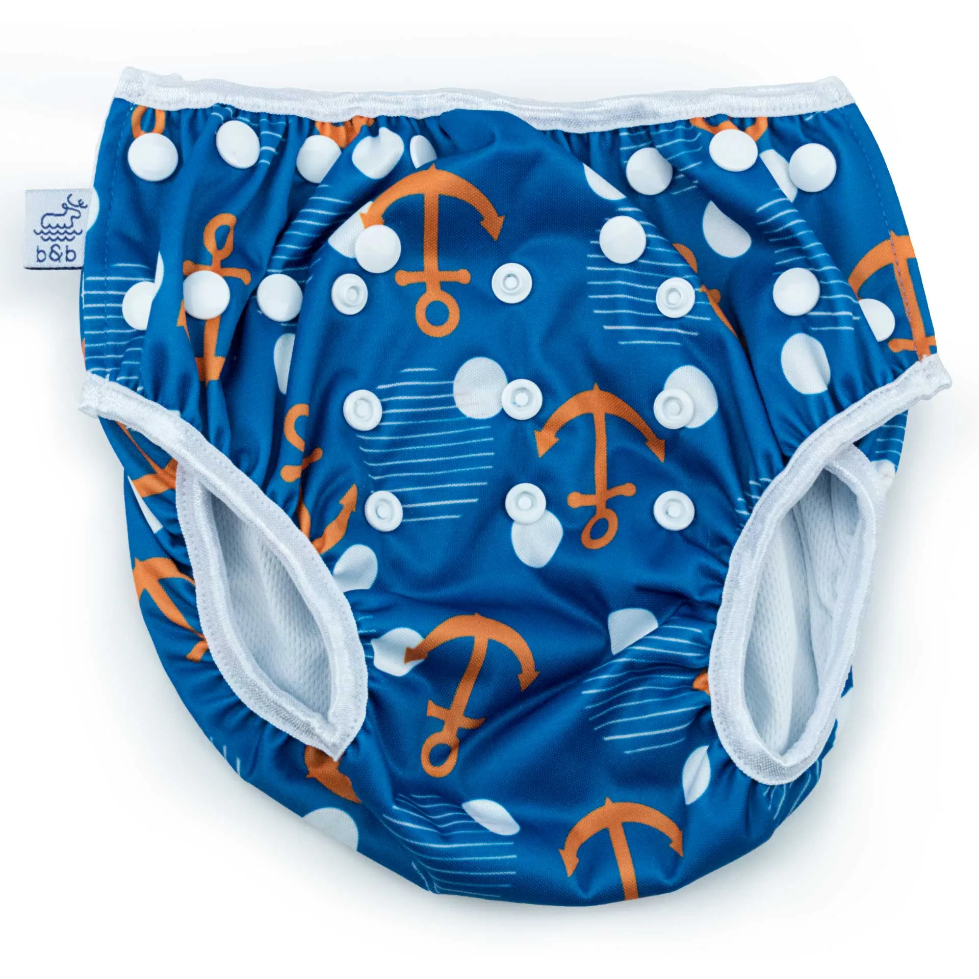 Anchors Reusable Swim Diaper, Adjustable 2-5 Years (20-55lbs)