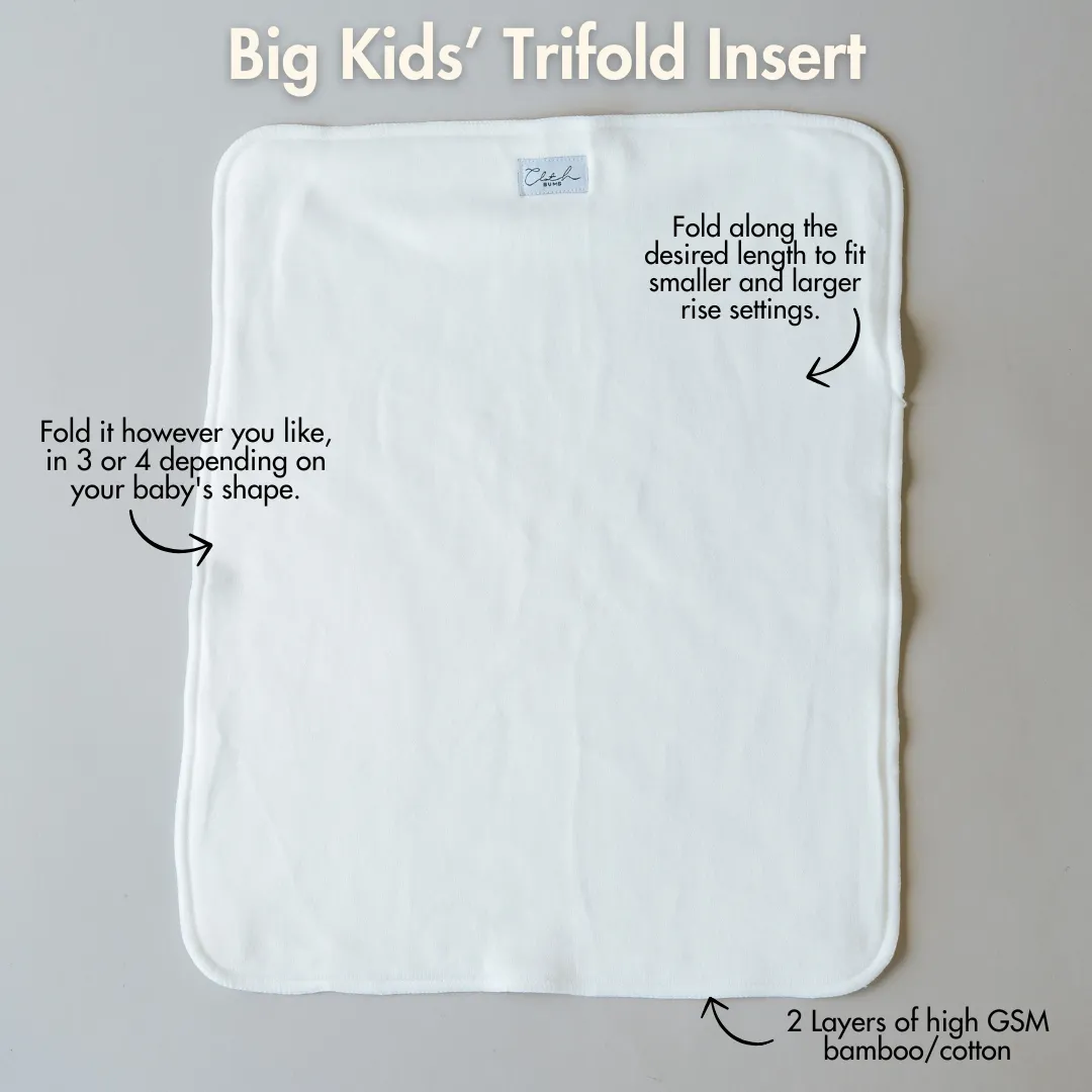 Big Kids Pull Up Reusable Nappy - Colours of the Wind