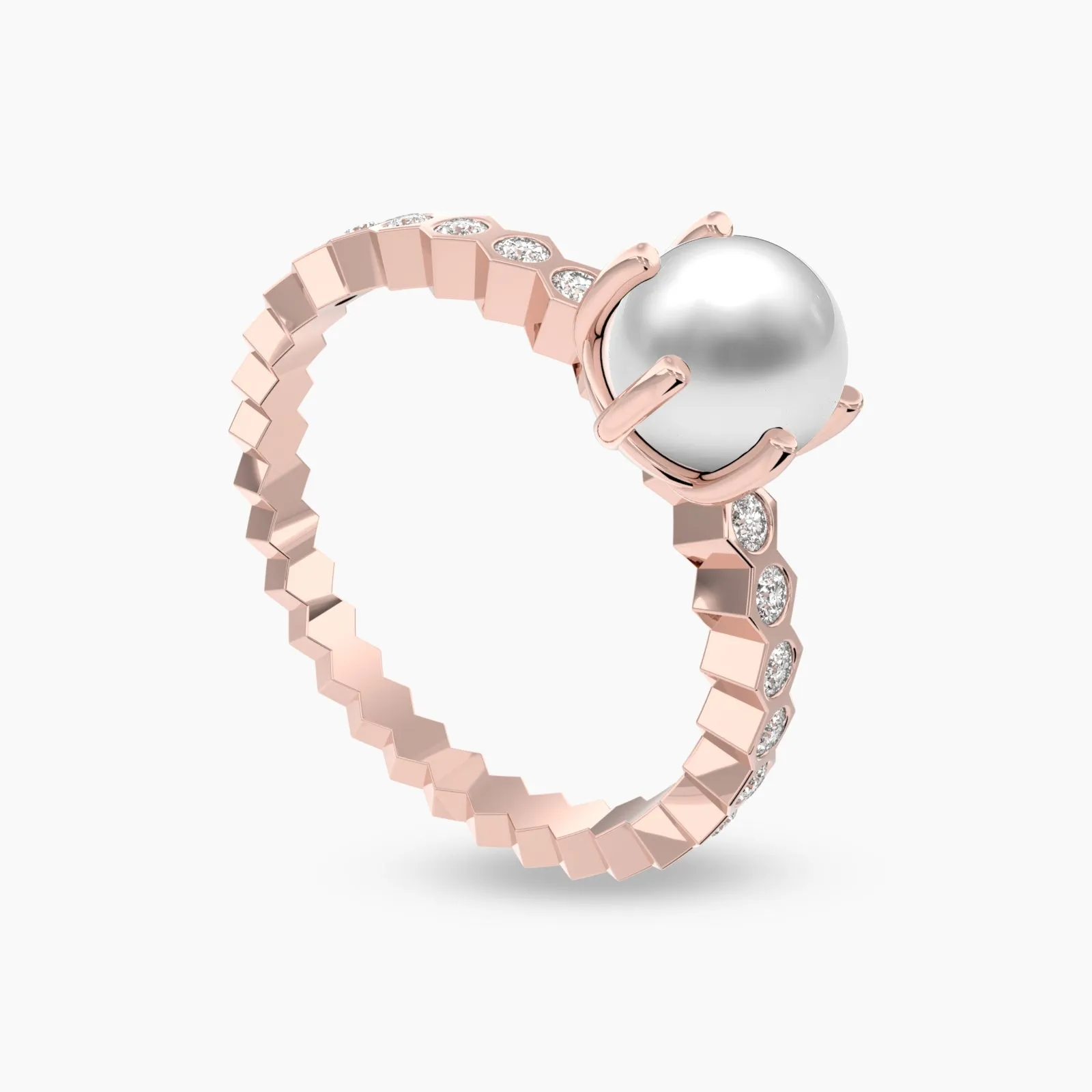Eternal Pearl and Natural Ring