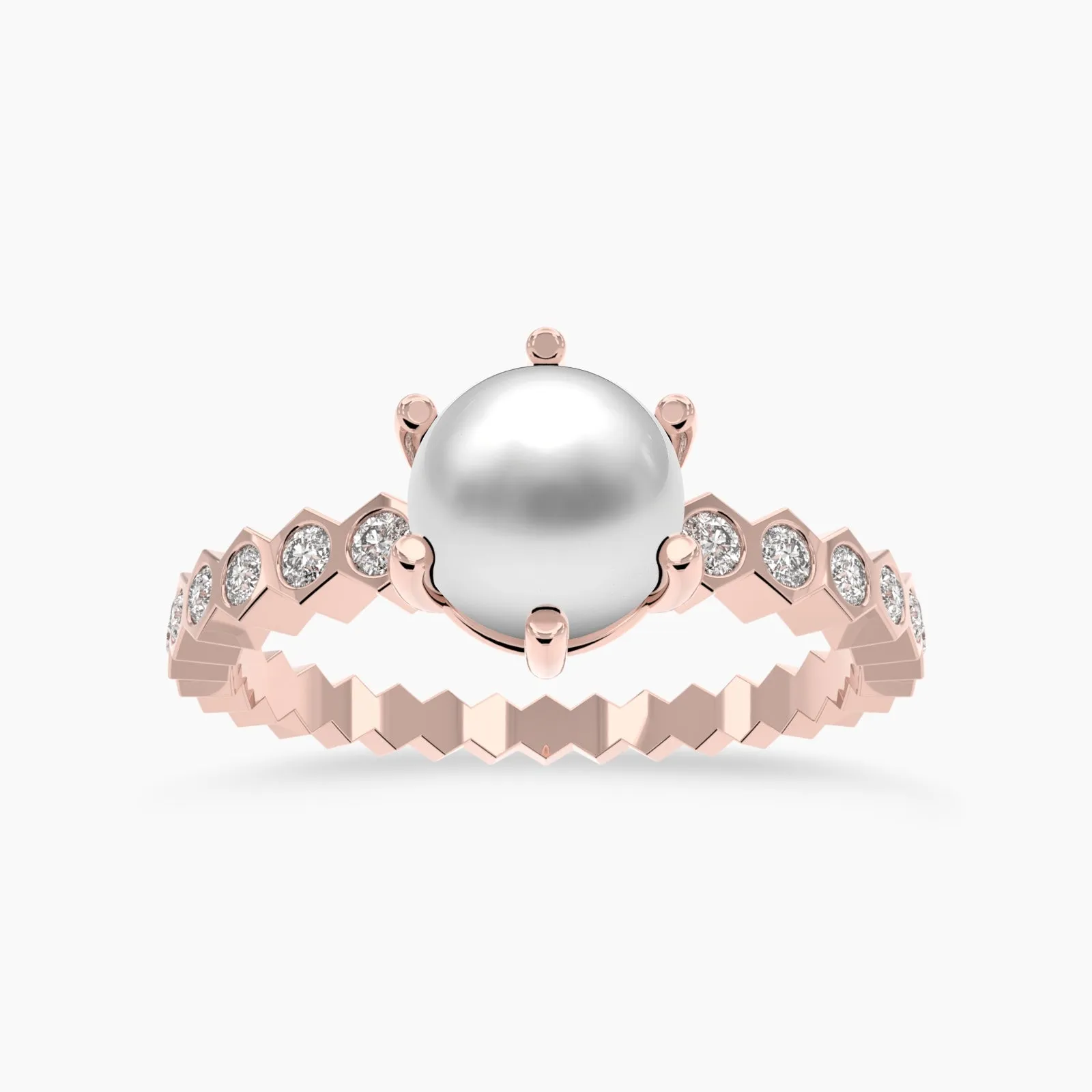 Eternal Pearl and Natural Ring