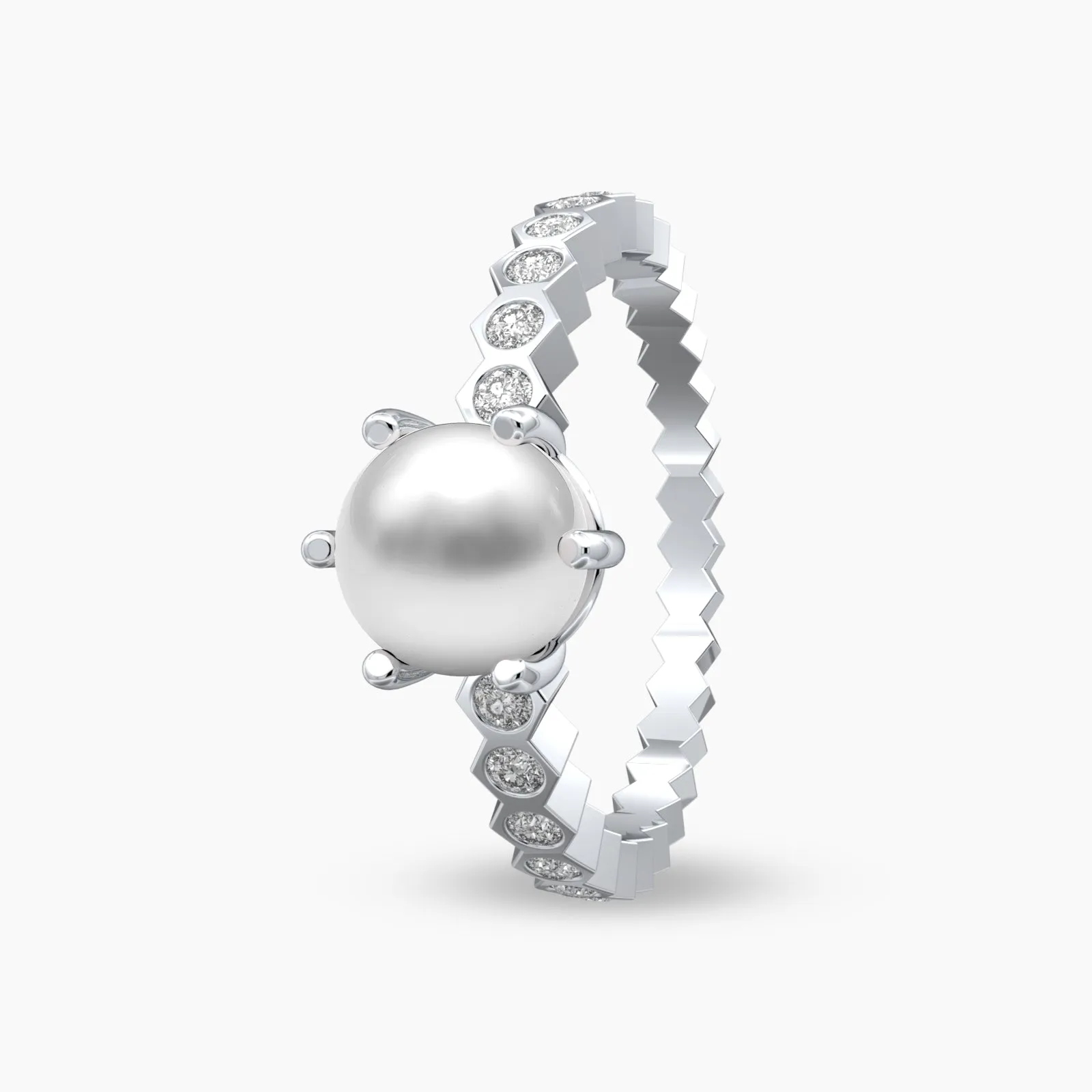 Eternal Pearl and Natural Ring
