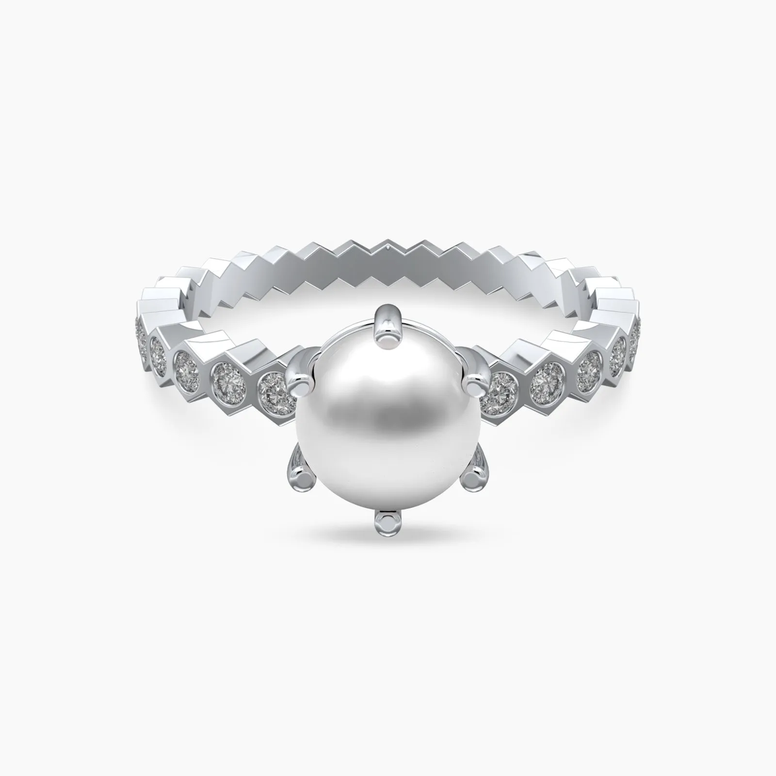 Eternal Pearl and Natural Ring