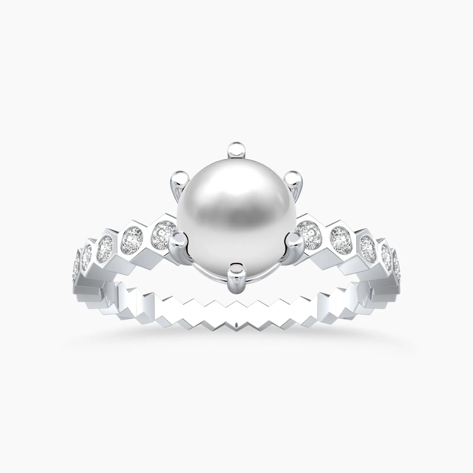 Eternal Pearl and Natural Ring