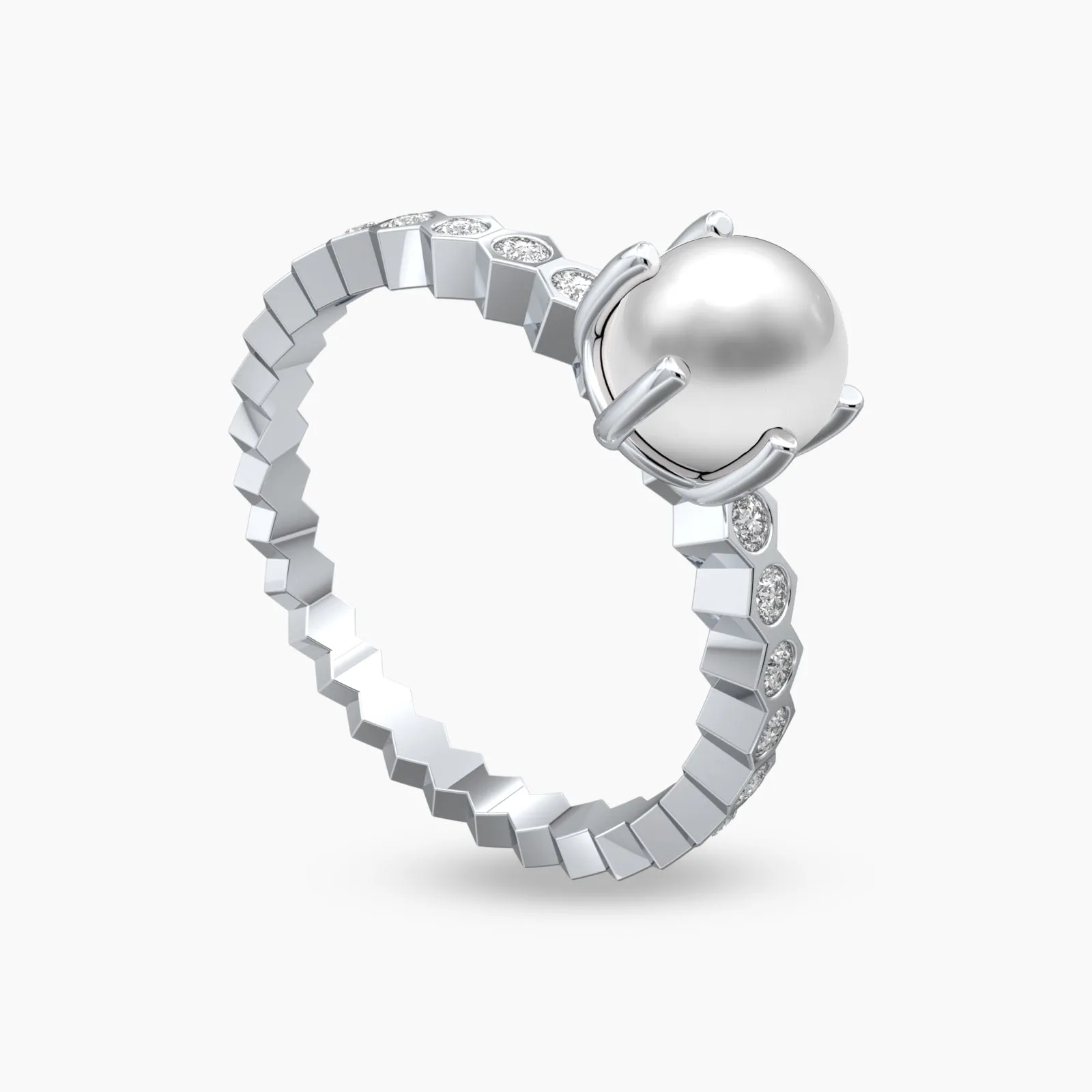 Eternal Pearl and Natural Ring