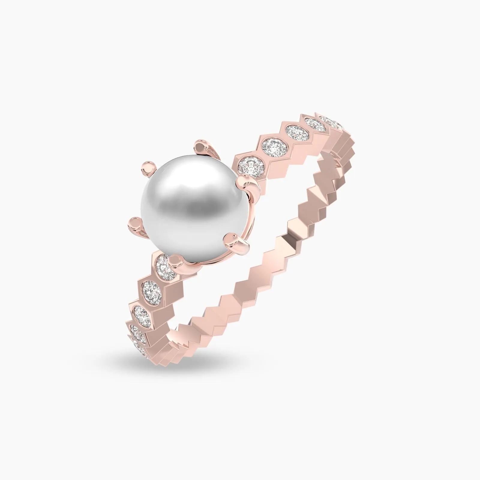 Eternal Pearl and Natural Ring