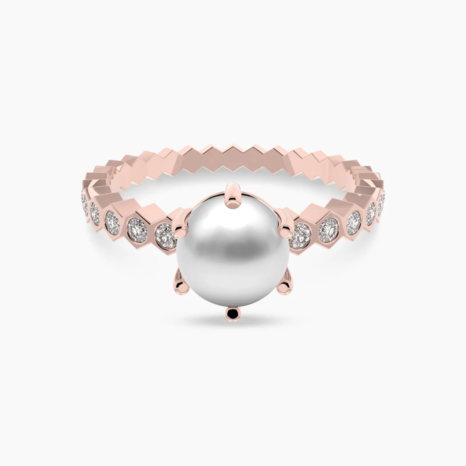 Eternal Pearl and Natural Ring