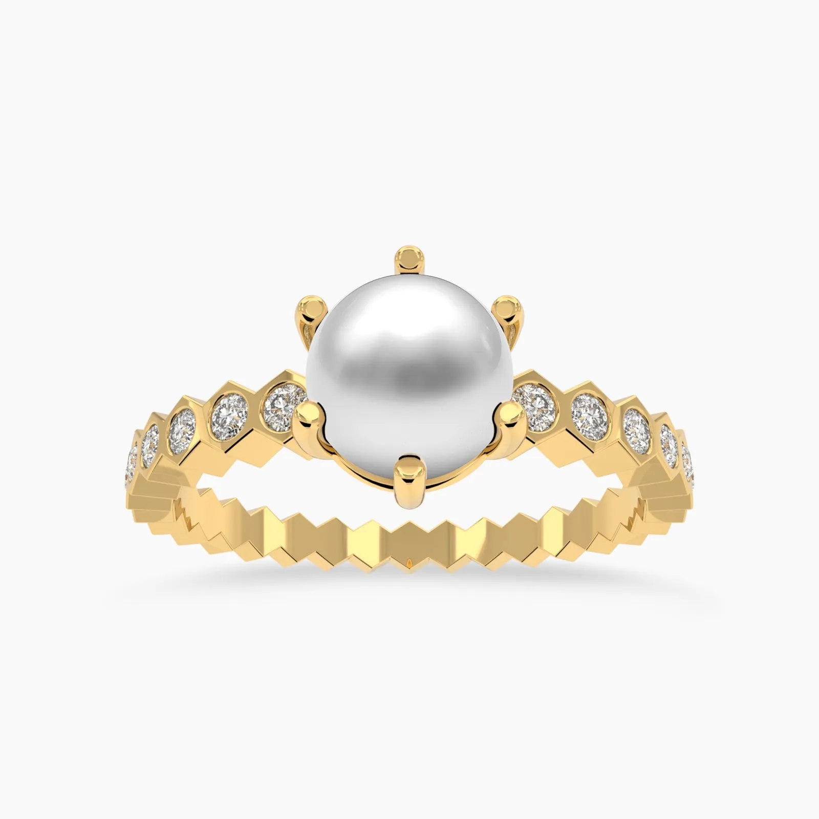 Eternal Pearl and Natural Ring