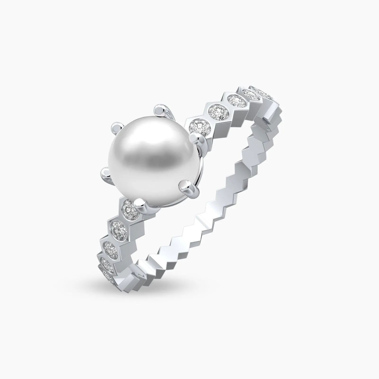 Eternal Pearl and Natural Ring