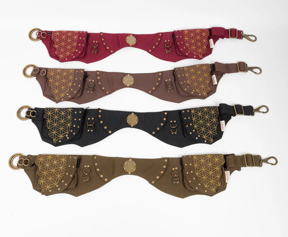 Flower of Life Leaf Belt