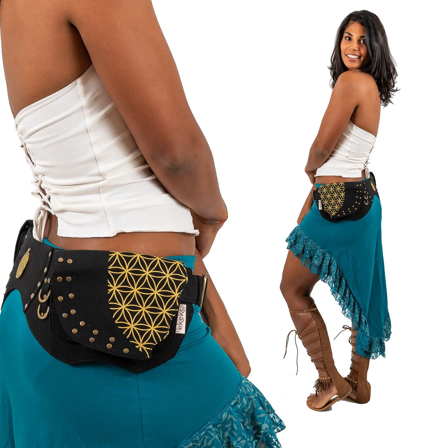 Flower of Life Leaf Belt