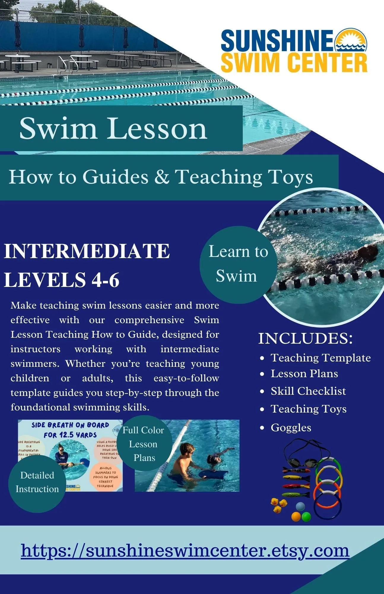 How to Guide and Teaching Toys Bundle for Intermediate Swimmers