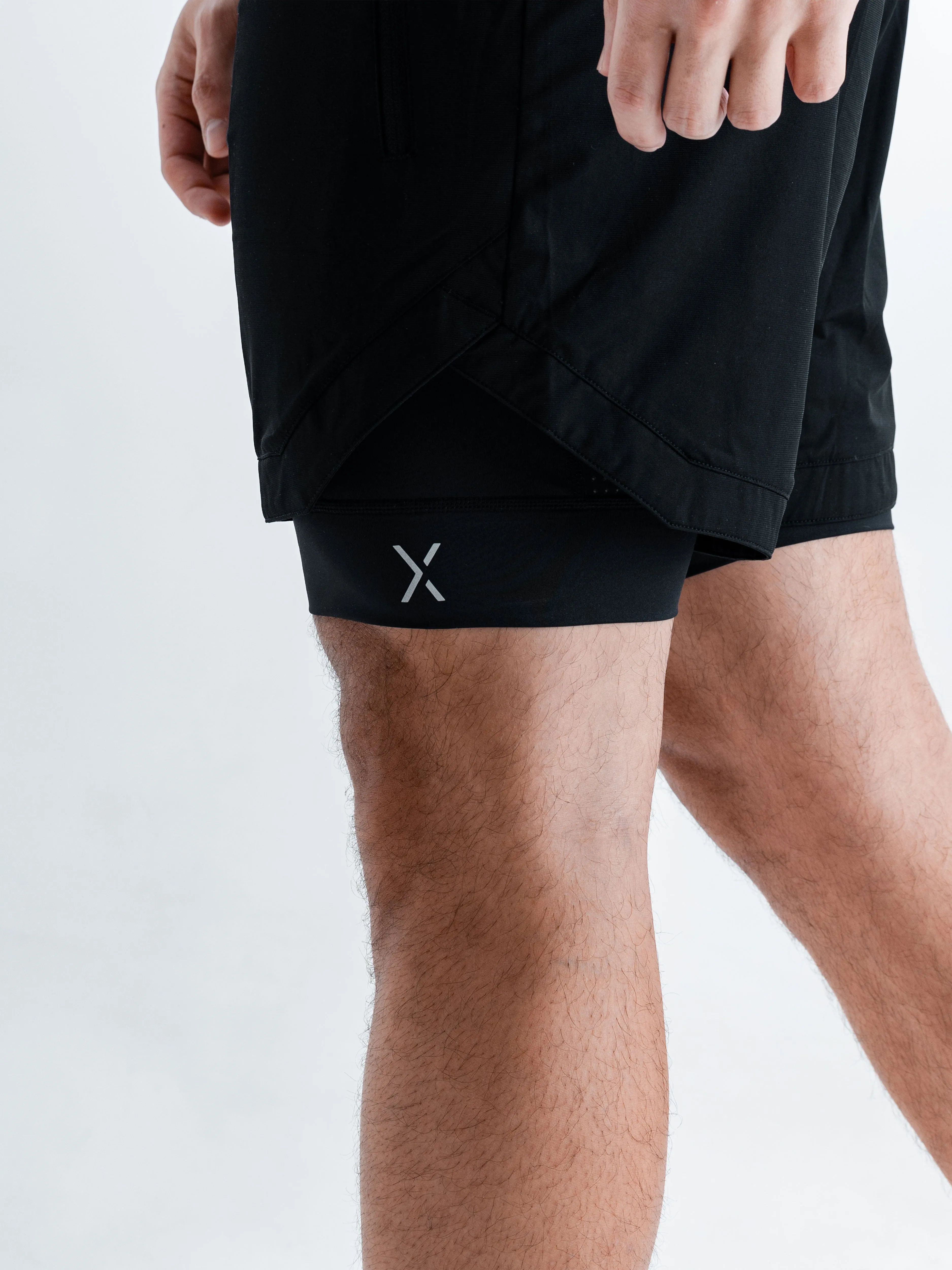 Hybrid Liner Shorts - Black