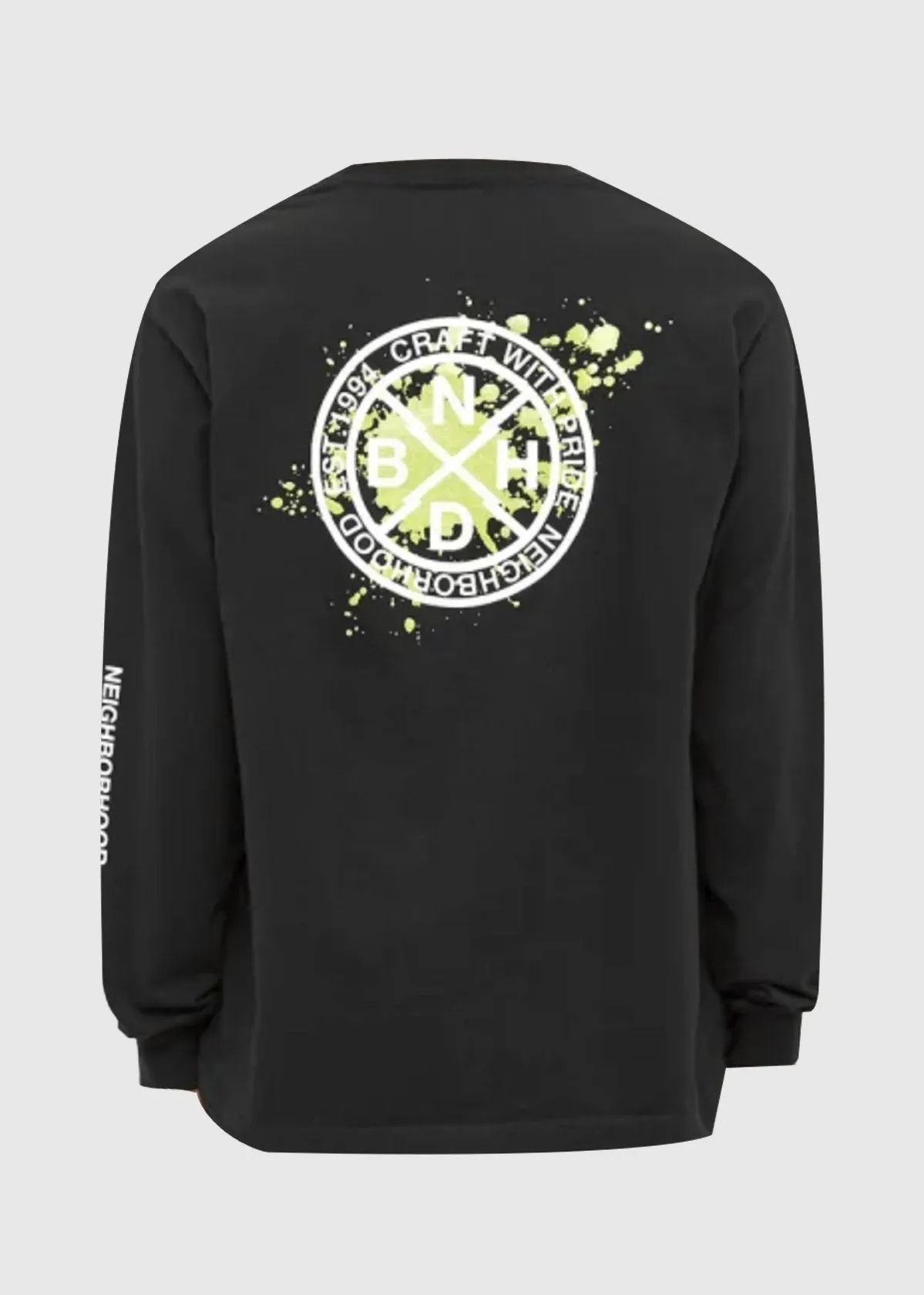 NEIGHBORHOOD: REIGN LS TEE [BLACK]