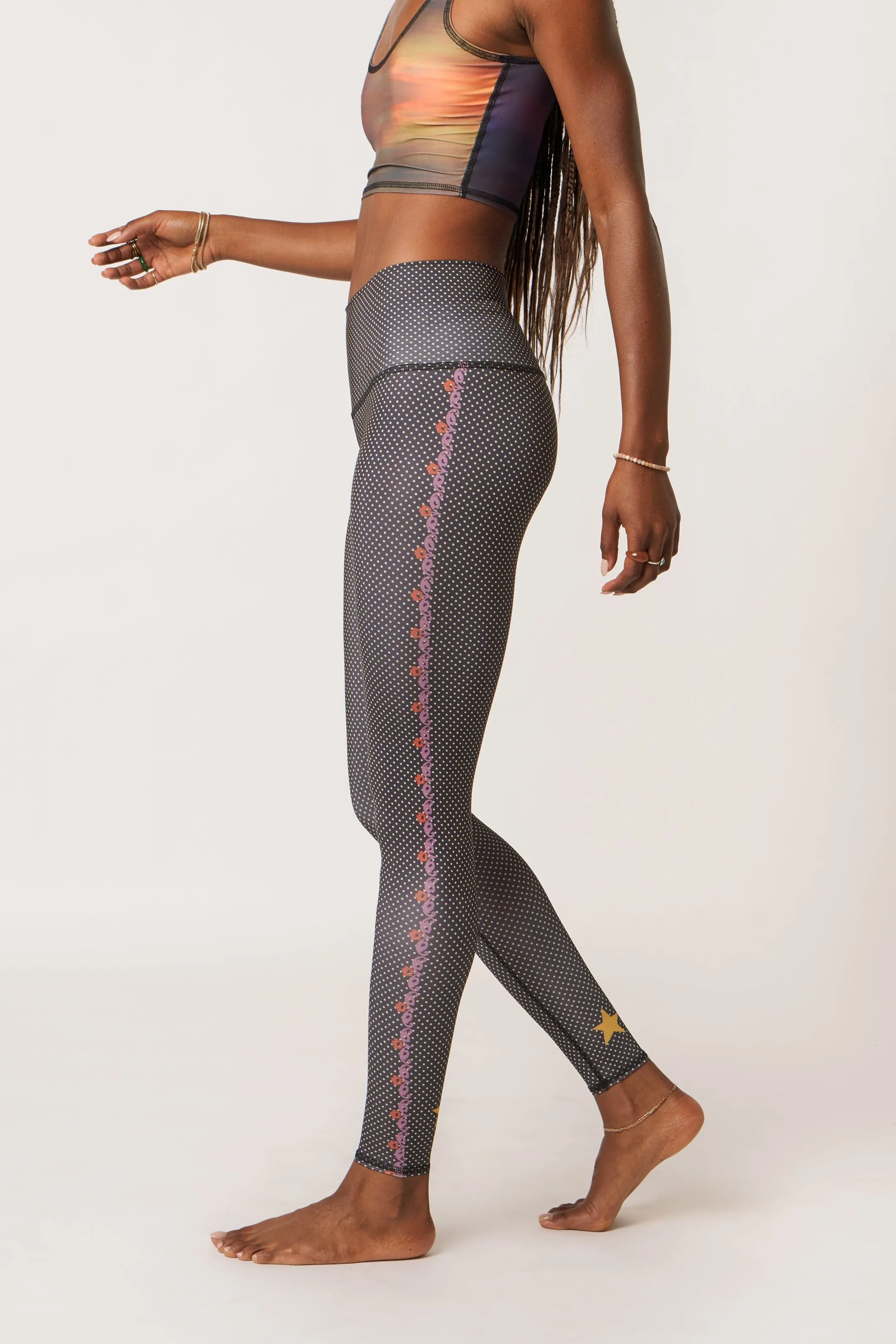 Polka Dot Cowgirl Black Hot Pant *Waitlist