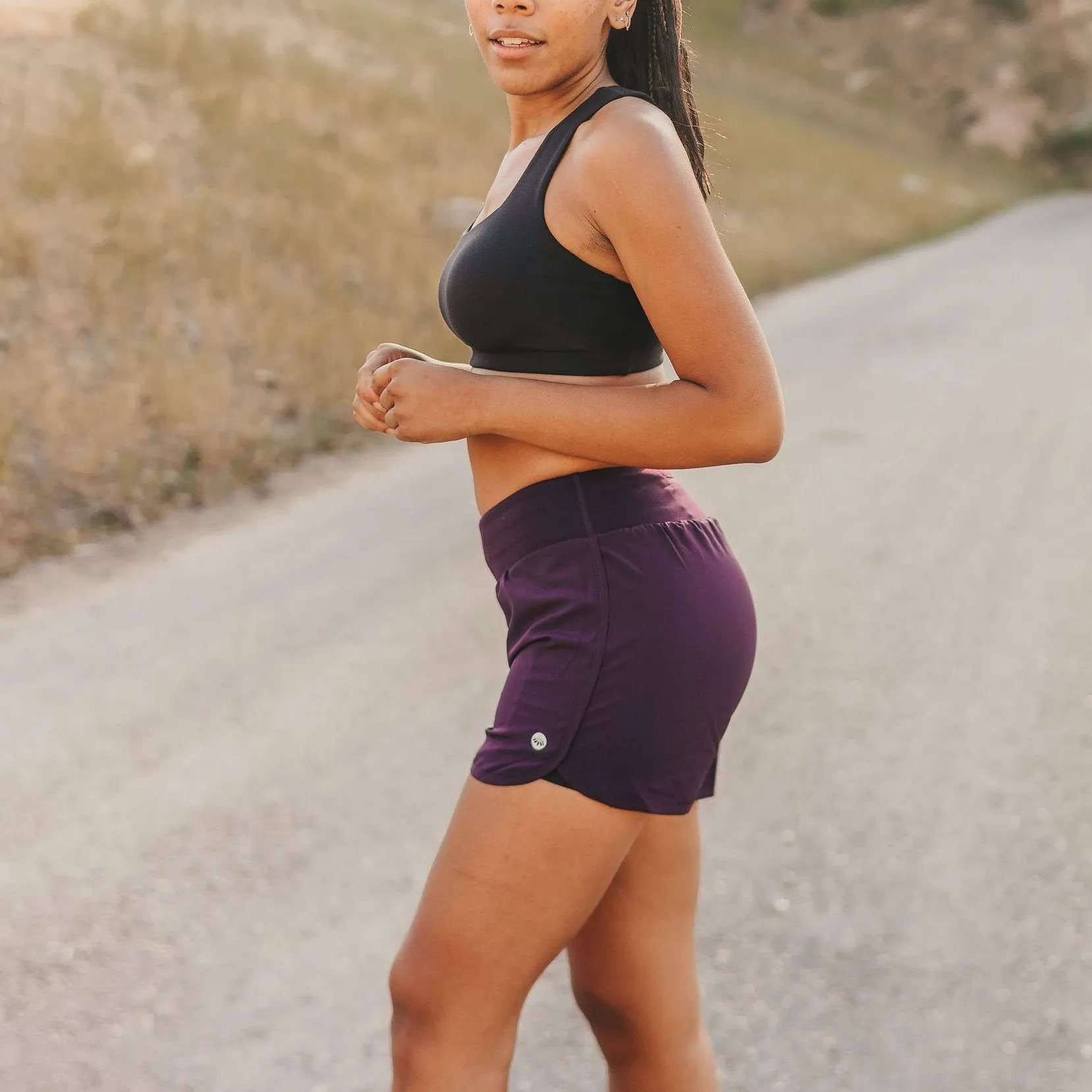 Swift Shorts (5 in. inseam) - Purple
