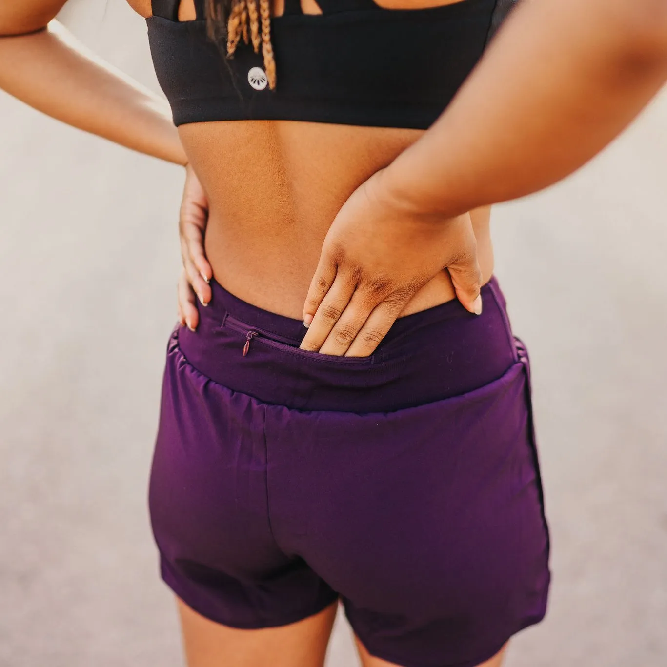 Swift Shorts (5 in. inseam) - Purple