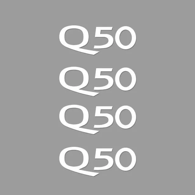 Windshield Wiper Decal Sticker For Infiniti Q50 (Q30 Q60 Q70 IPL QX50 QX30 QX60 QX70 QX80 Car Accessories)