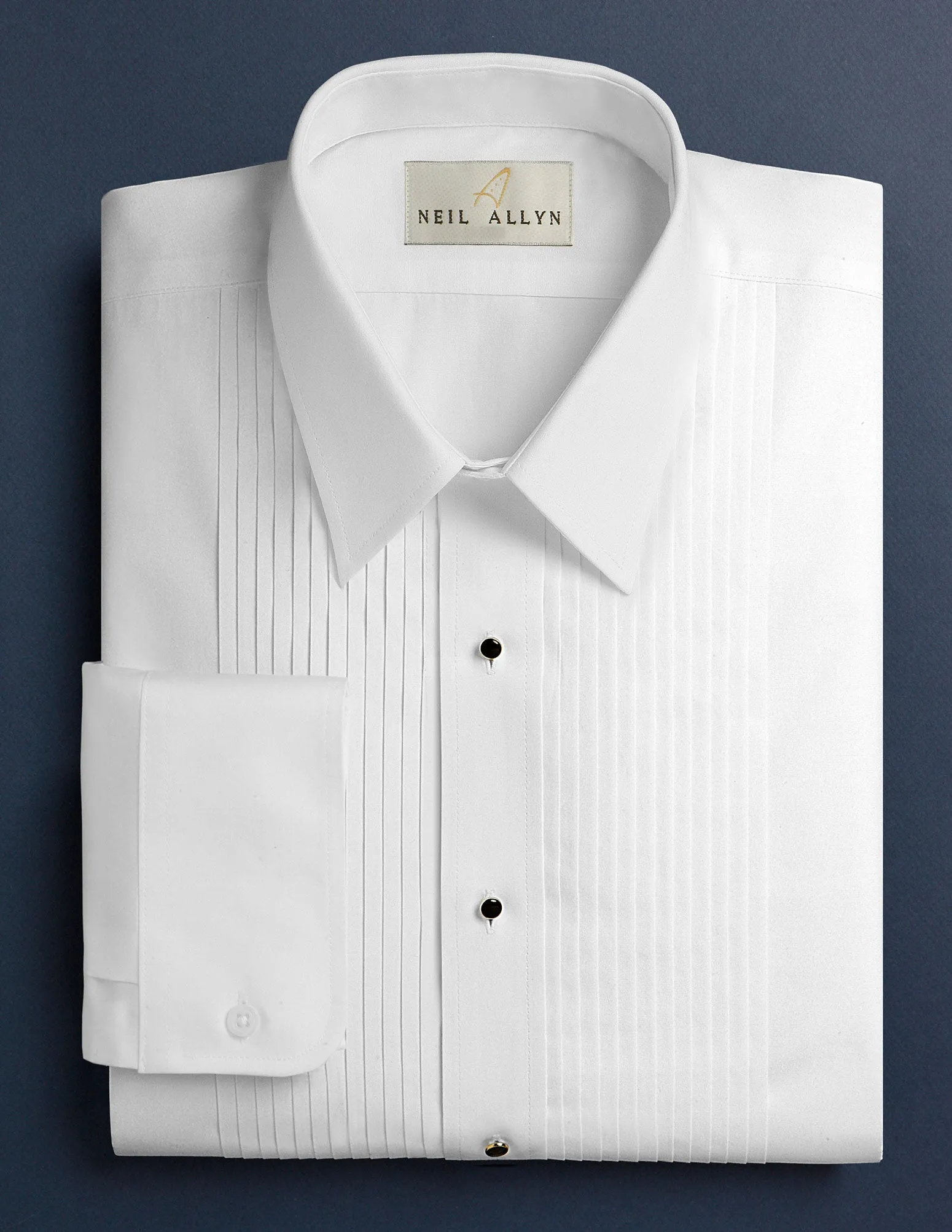 Women's Laydown Collar Tuxedo Shirt